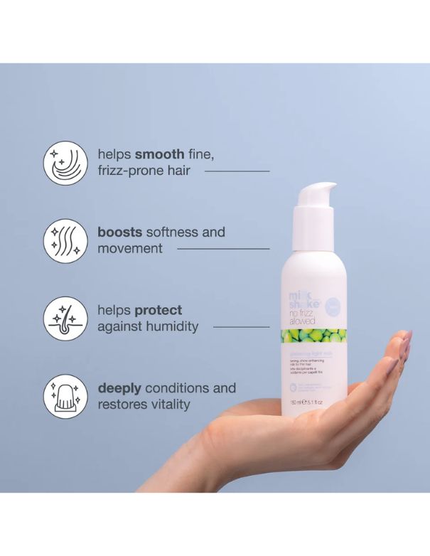 milkshake No Frizz Allowed Glistening Light Milk - 150ml