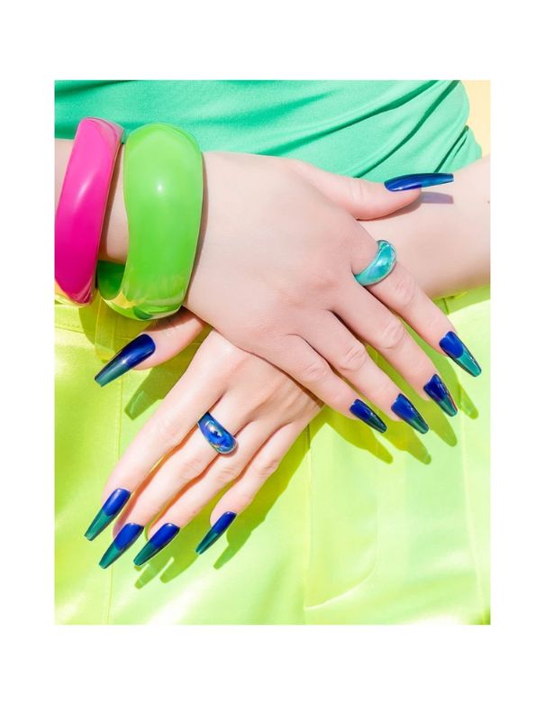 Vernis à ongles Morgan Taylor - Blue Crush Rush