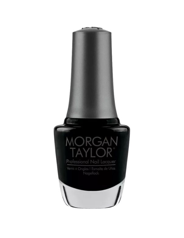 Morgan Taylor Nail Polish - BLACK SHADOW