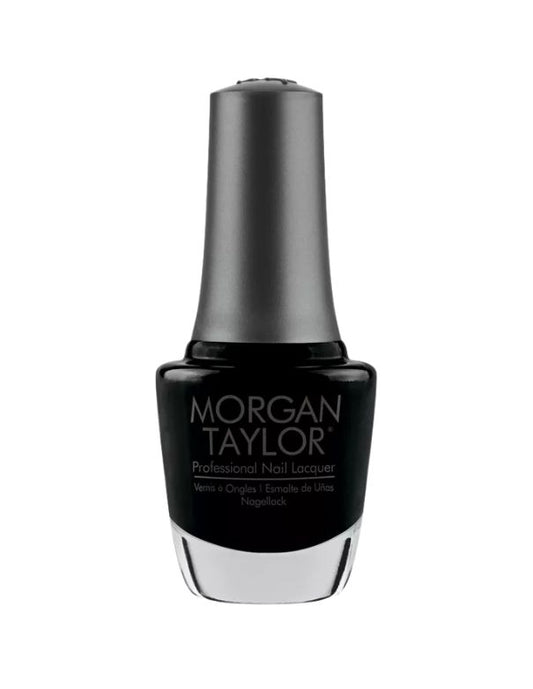 Morgan Taylor Nail Polish - BLACK SHADOW