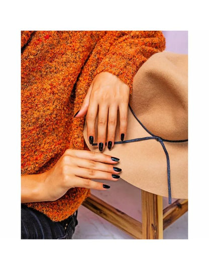 Morgan Taylor Nail Polish - BLACK SHADOW