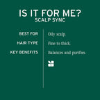 Shampooing clarifiant Biolage Scalp Sync - 400 ml