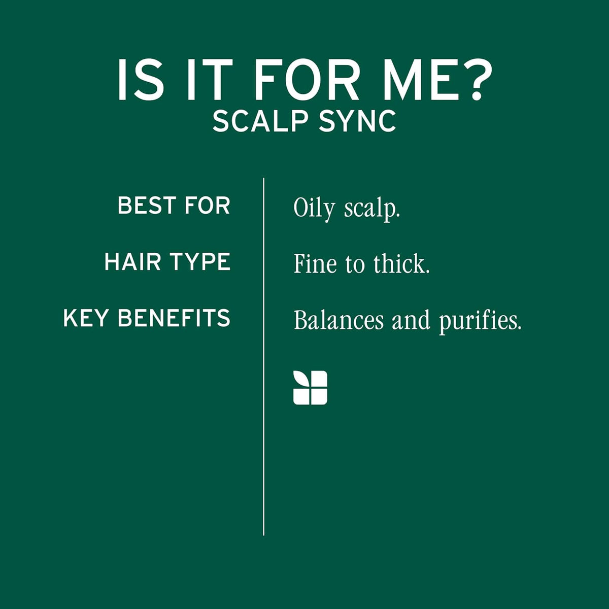 Shampooing clarifiant Biolage Scalp Sync - 400 ml
