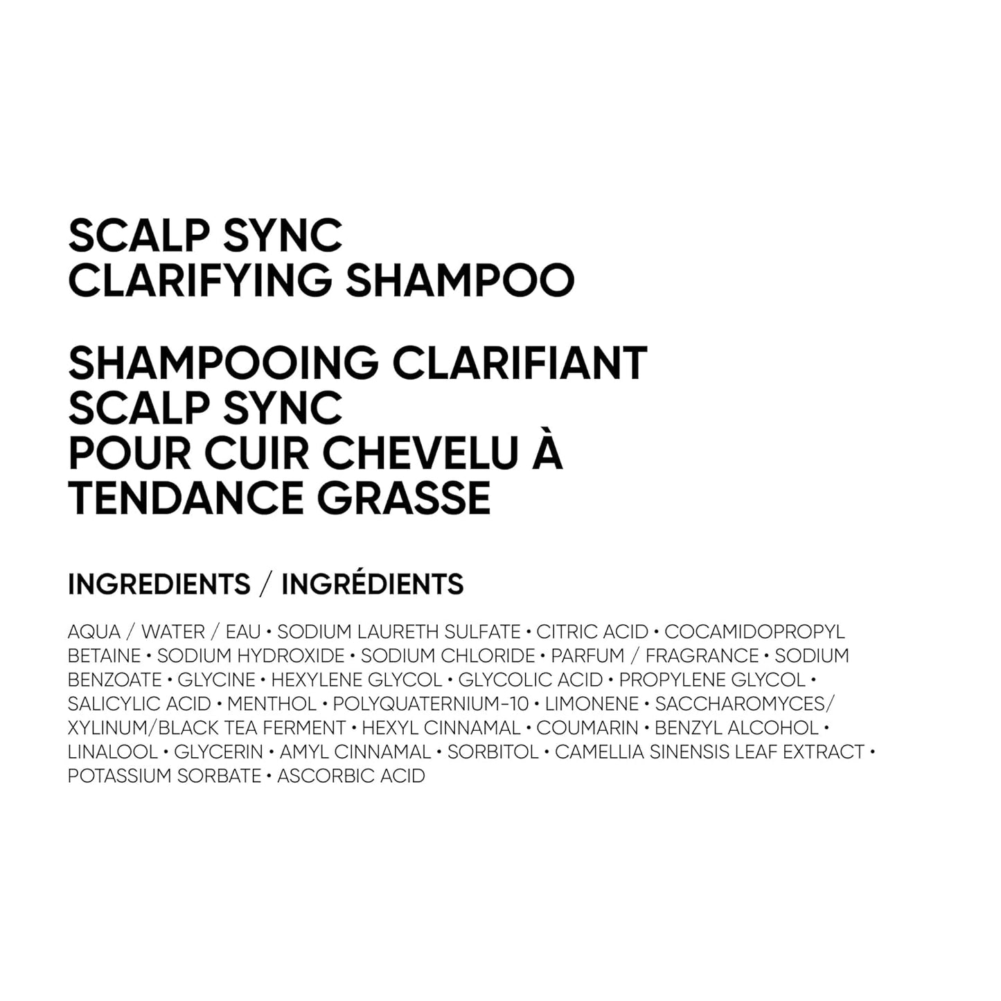 Shampooing clarifiant Biolage Scalp Sync - 400 ml