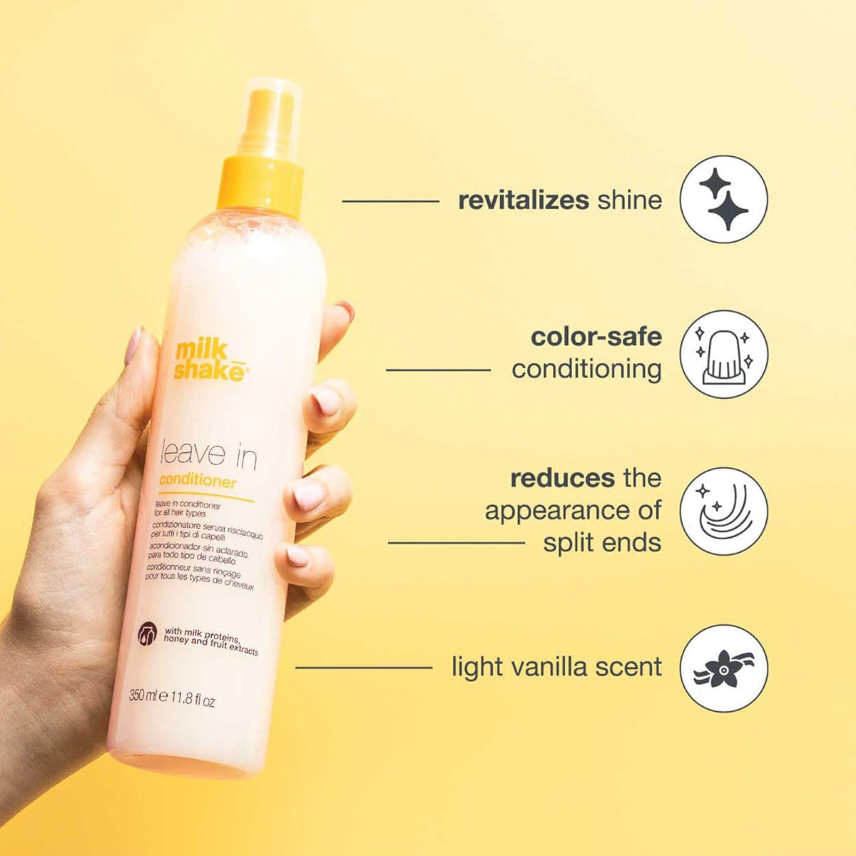 Après-shampoing sans rinçage Milkshake - 350 ml