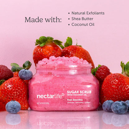 Nectarlife Exfoliating Body Scrub Fruit Smoothie - 227g