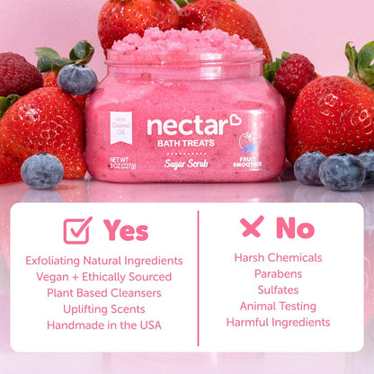 Nectarlife Exfoliating Body Scrub Fruit Smoothie - 227g