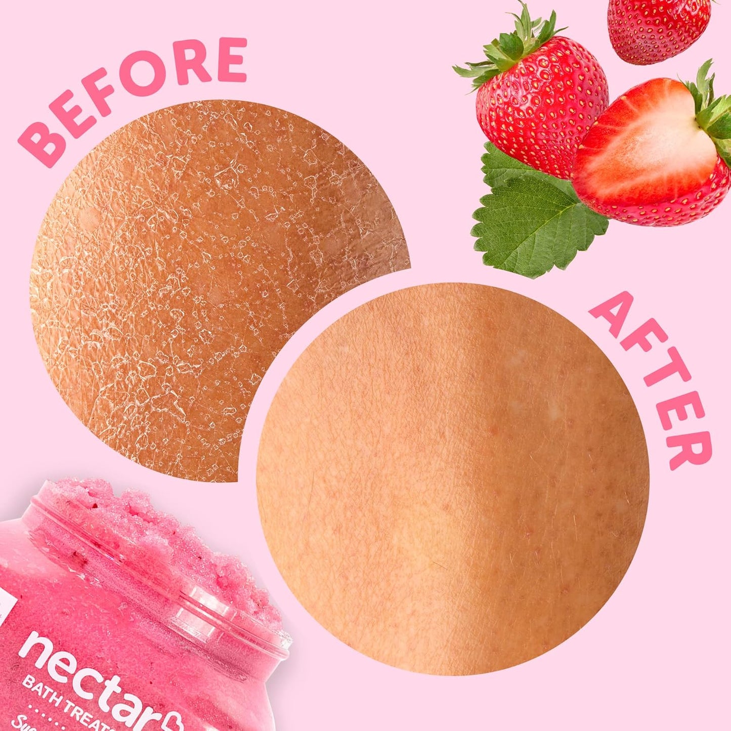 Nectarlife Exfoliating Body Scrub Fruit Smoothie - 227g
