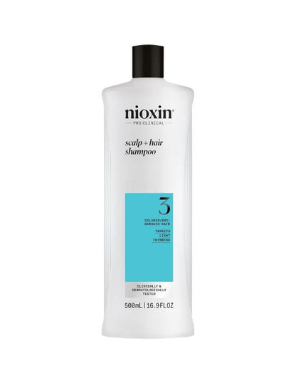 Nioxin System 3 Cleanser - 500ml