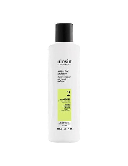 Shampoing Nioxin System 2 pour cuir chevelu et cheveux - 300 ml