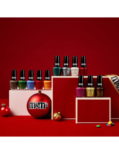 OPI x M&M's Crack Me Up