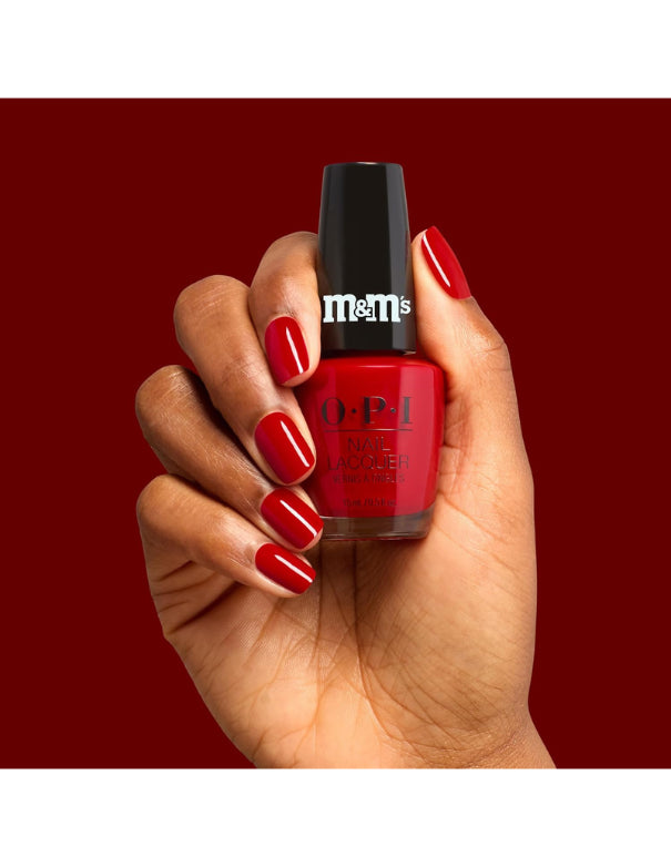 OPI x M&M's Melt in Your Mani