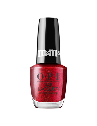 OPI x M&M's Red-iculously Sweet