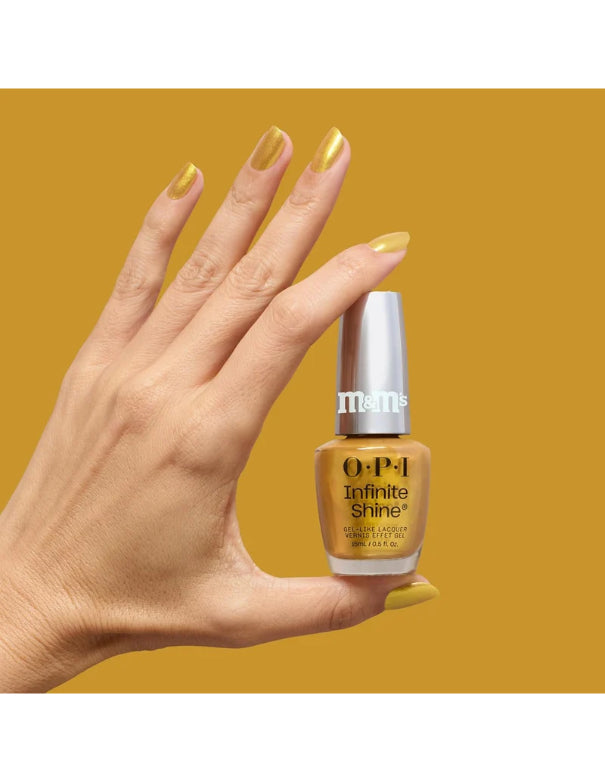 OPI x M&M's Infinite Shine Brillant et Éclatant