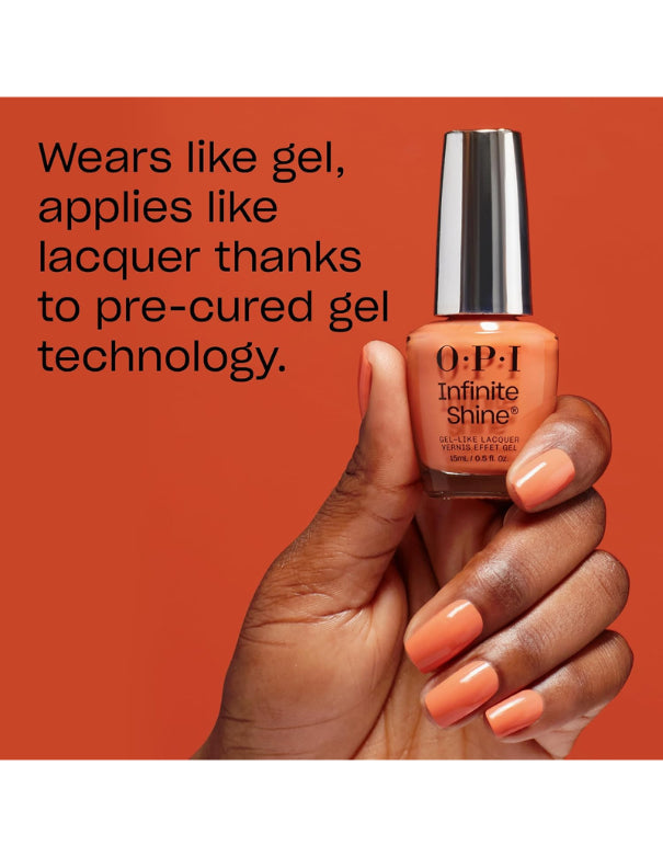 OPI x M&M's Infinite Shine I Caramel For You