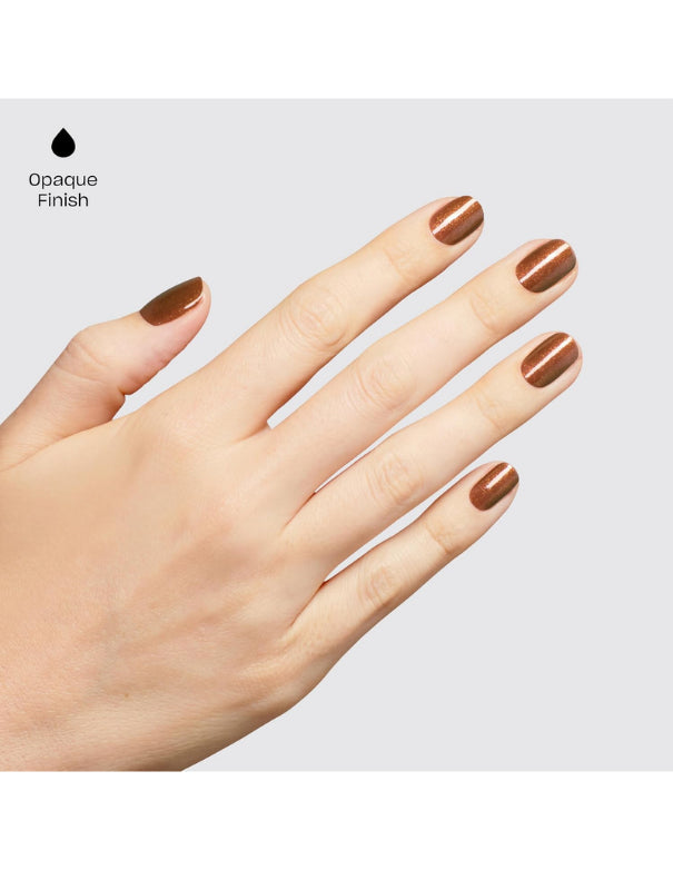 OPI x M&M's Infinite Shine I Caramel For You