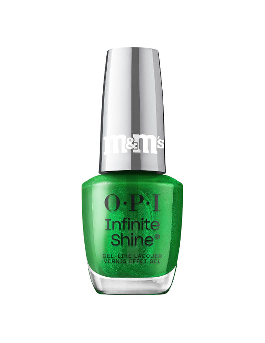 OPI x M&M's Infinite Shine Under the Tree-t