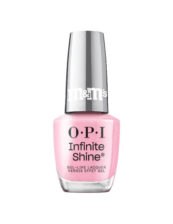 OPI x M&M's Infinite Shine Merry & Melty