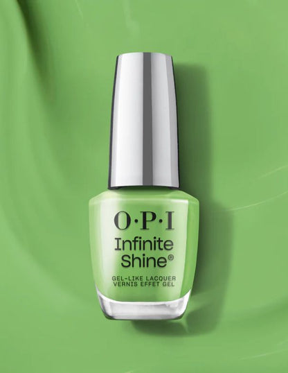 OPI Infinite Shine Jelly Green with Envy