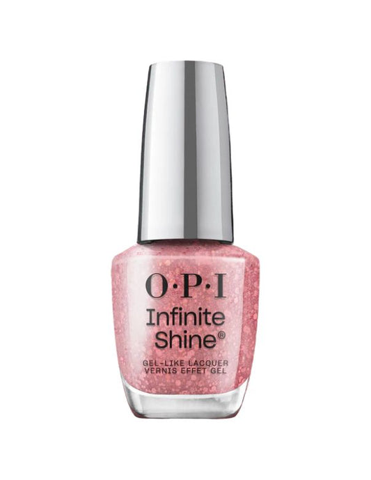 OPI Infinite Shine Servin’ Pink
