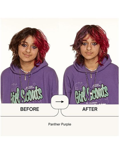 Spray colorant temporaire Punky Colour Panthère Violet - 100 g