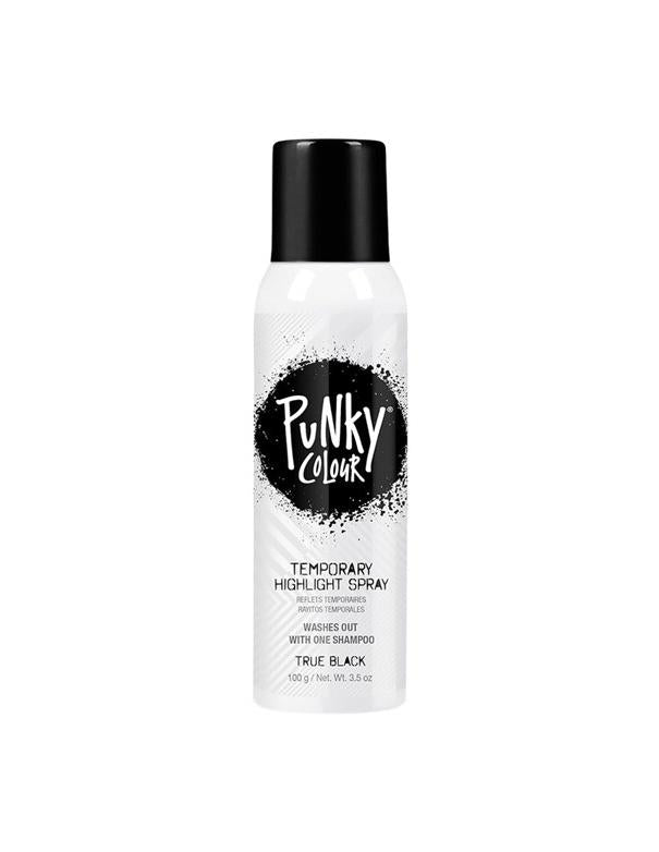 Punky Colour Temporary Hair Color Spray True Black - 100g