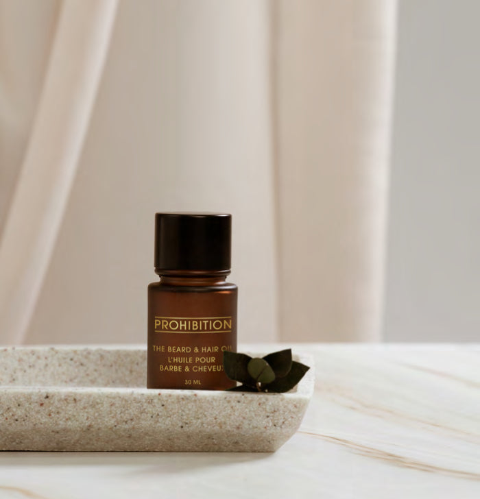 Huile pour barbe et cheveux Prohibition Wellness - 30 ml