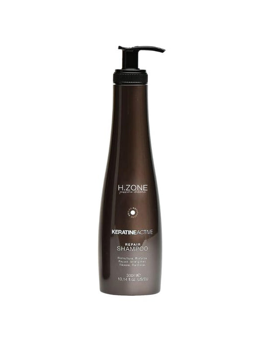 H.Zone Keratin Active Repairing Shampoo - 300ml