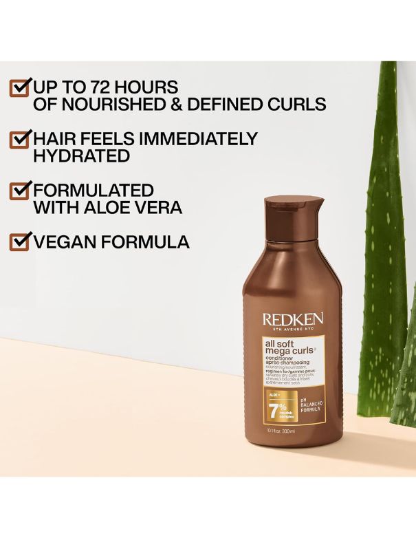 Redken All Soft Mega Curls Conditioner - 300ml