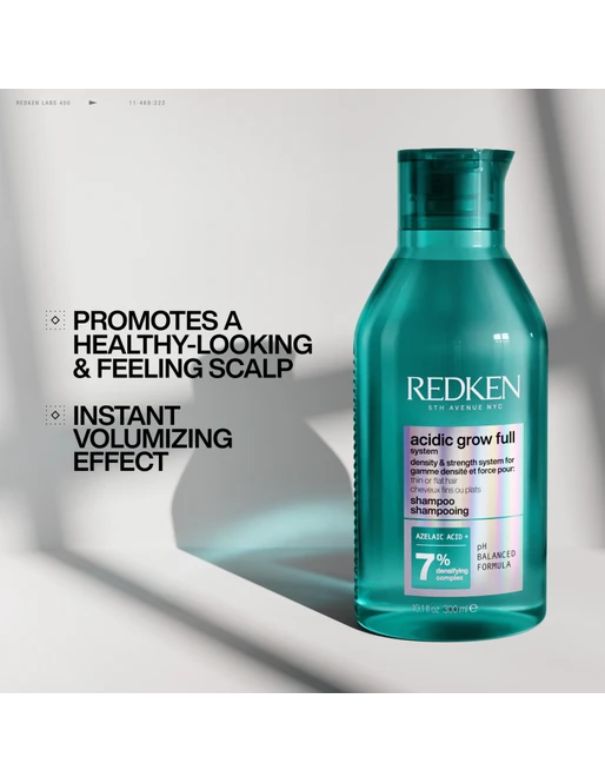 Shampooing densifiant Acidic Grow Full de Redken - 300 ml