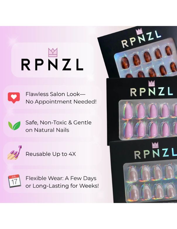 RPNZL Press-on Nail Kit - Cappuccino