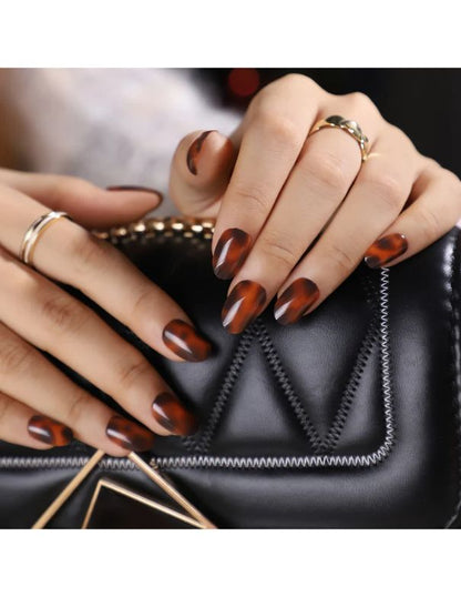 RPNZL Press-on Nail Kit - Tortoise