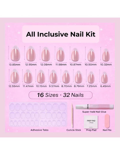 Kit d'ongles à presser RPNZL - Sirène