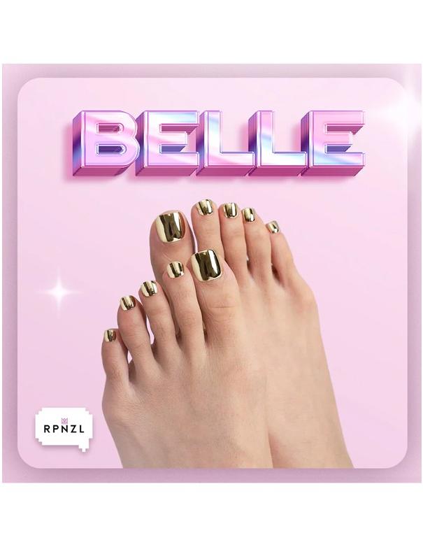 Kit de pose d'ongles à coller RPNZL - Belle