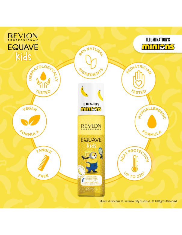 Revlon Equave Kids Minions Detangling Conditioner Leave-in - 200ml