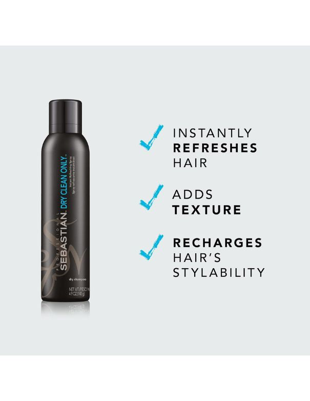 Sebastian Dry Clean Only Dry Shampoo - 140g