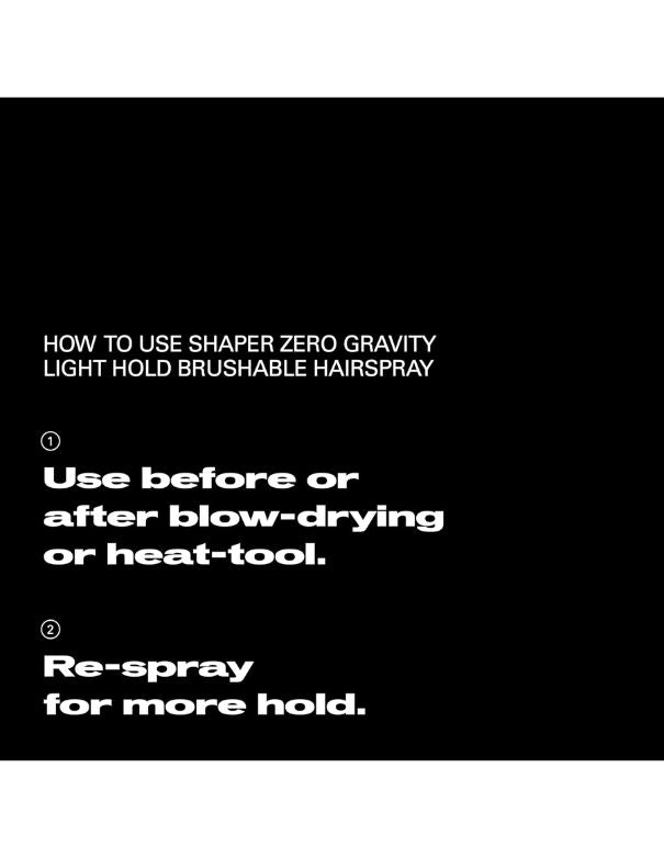 Sebastian Zero Gravity Shaper Laque Ultralégère - 400ml