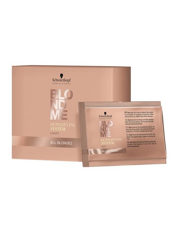 Schwarzkopf BLONDME All Blondes Detoxifying System Shots