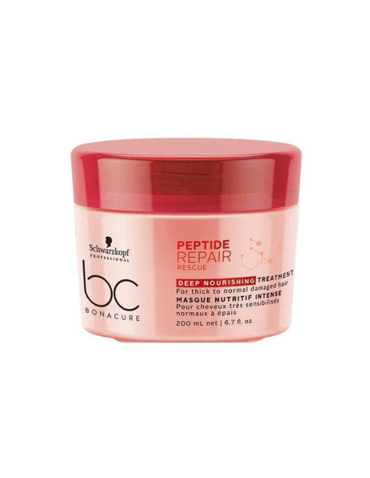 BC Bonacure Peptide Repair Rescue Deep Nourishing Treatment - 200ml