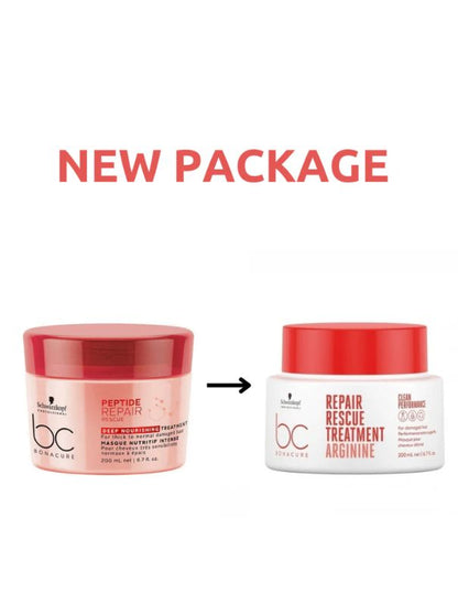 BC Bonacure Peptide Repair Rescue Deep Nourishing Treatment - 200ml