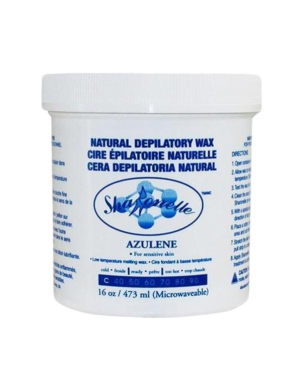Sharonelle Microwave Natural Azulene Wax - 16oz
