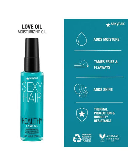 Healthy SexyHair Love Oil Moisturizing Oil - 73ml