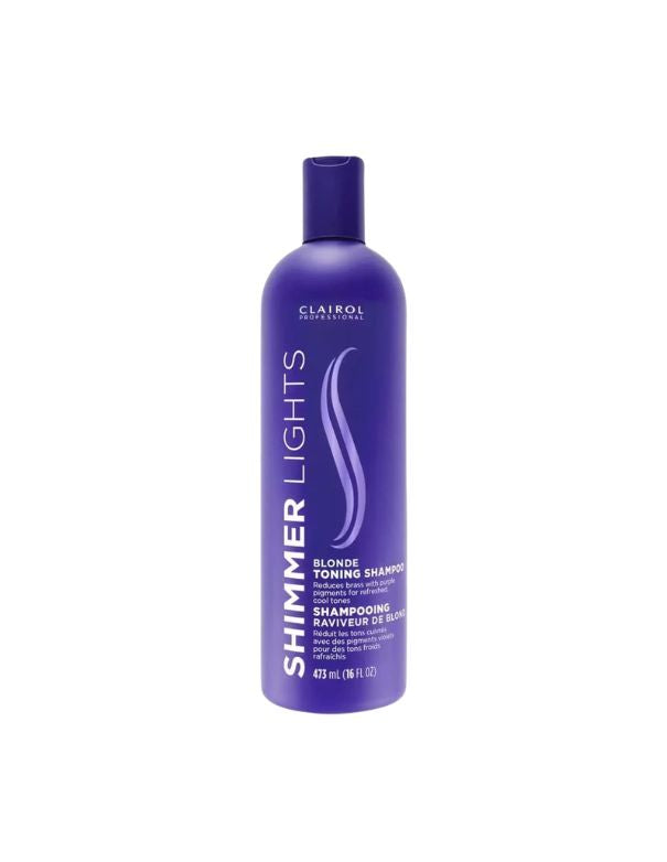 Clairol Shimmer Lights Shampoing Tonifiant pour Cheveux Blonds - 473ml