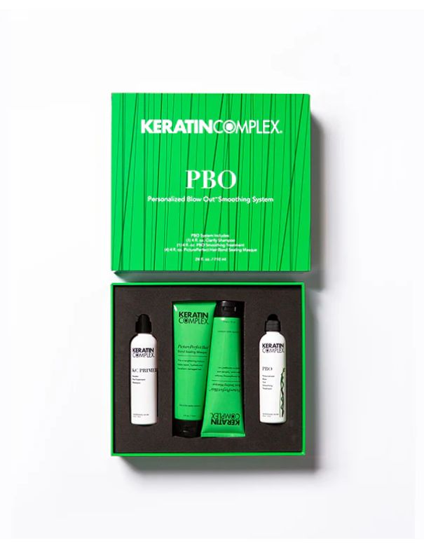 Keratin Complex PBO Personalized Blow Out Smoothing System Kit
