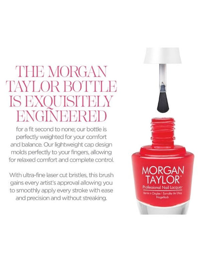 Morgan Taylor Nail Polish - A LITTLE NAUGHTY